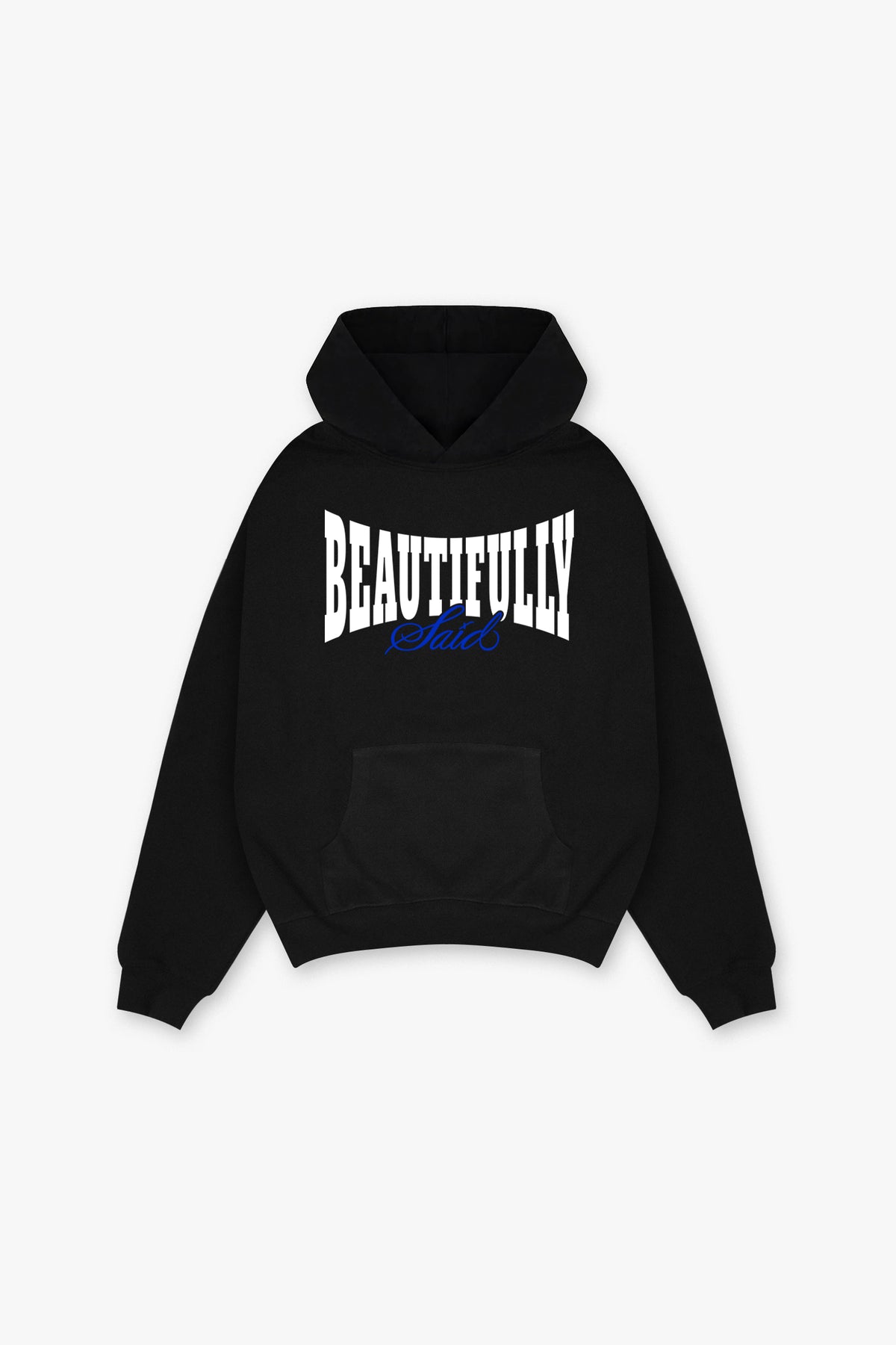 Blue Corner Pullover Hoodie