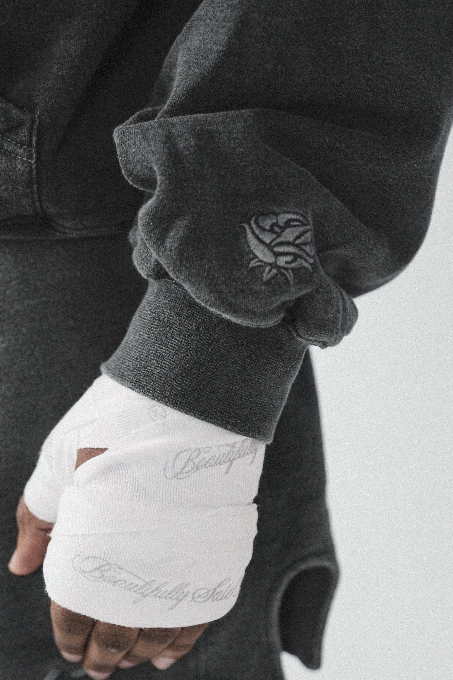 Fundamental Cropped Pullover Hoodie