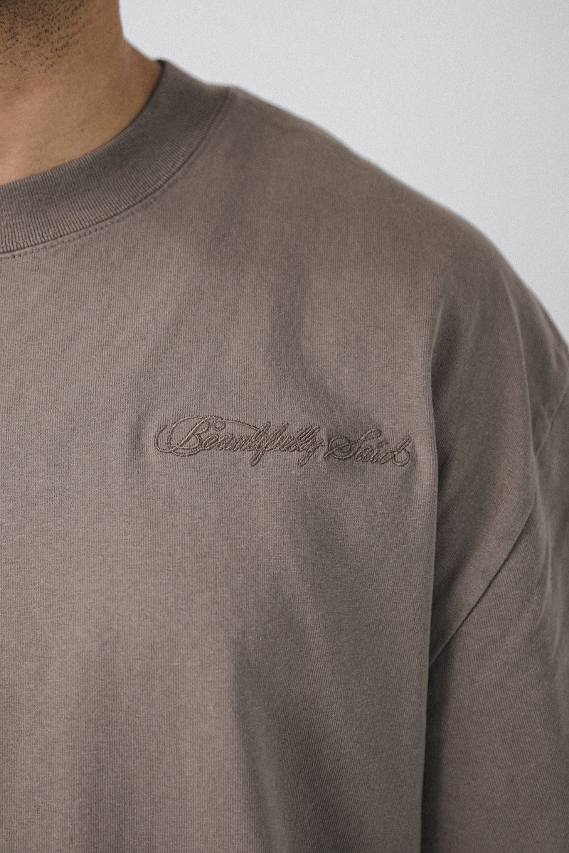 Fundamental Relaxed T-Shirt - Mocha