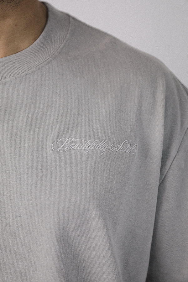 Fundamental Relaxed T-Shirt - Grey