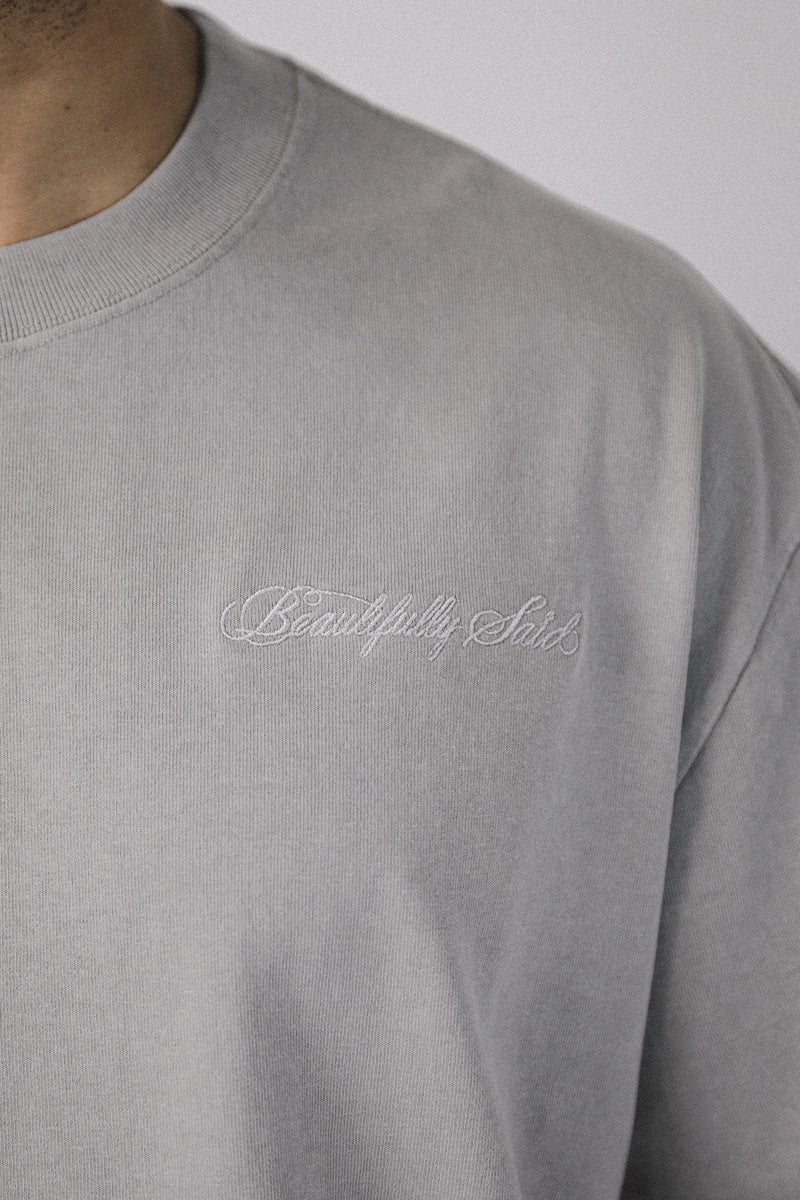 Fundamental Relaxed T-Shirt - Grey