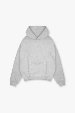 Fundamental Pullover Hoodie - Grey Melange