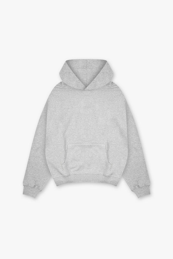 Fundamental Pullover Hoodie - Grey Melange