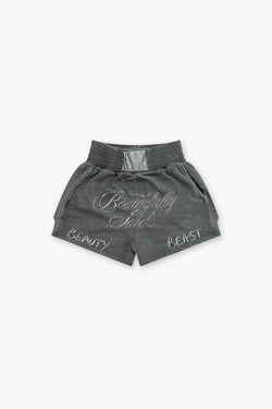 Fundamental Muay Thai Shorts - Washed Grey