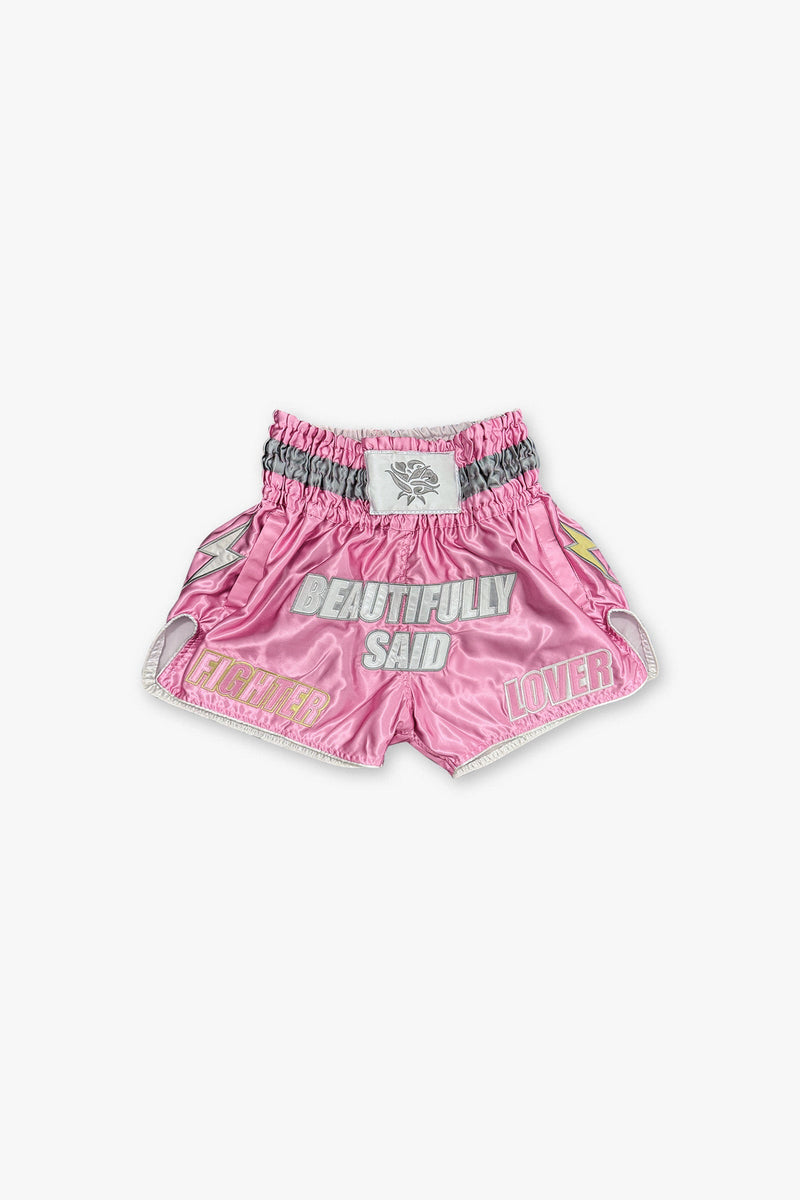 Coup De Foudre Muay Thai Shorts - Pink