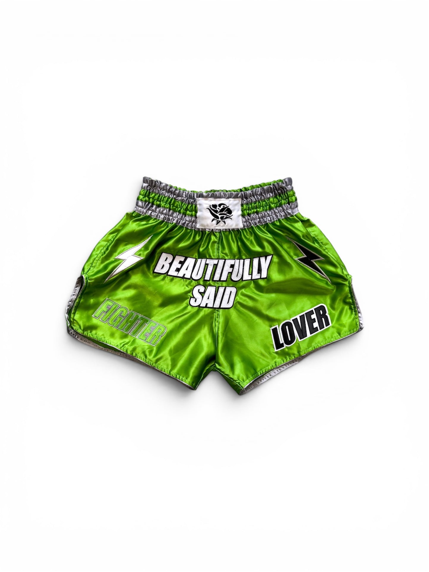 Coup De Foudre Muay Thai Shorts - Green